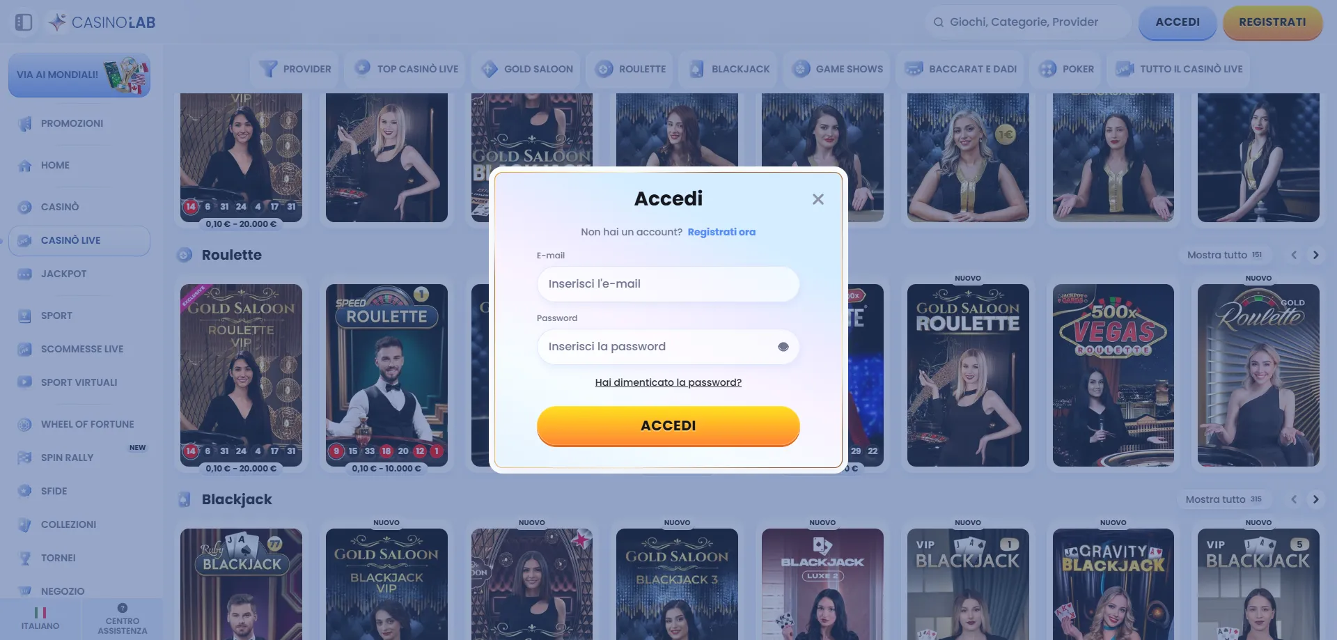 Sicurezza e protezione dei dati Casinolab Casino &mdash; crittografia SSL