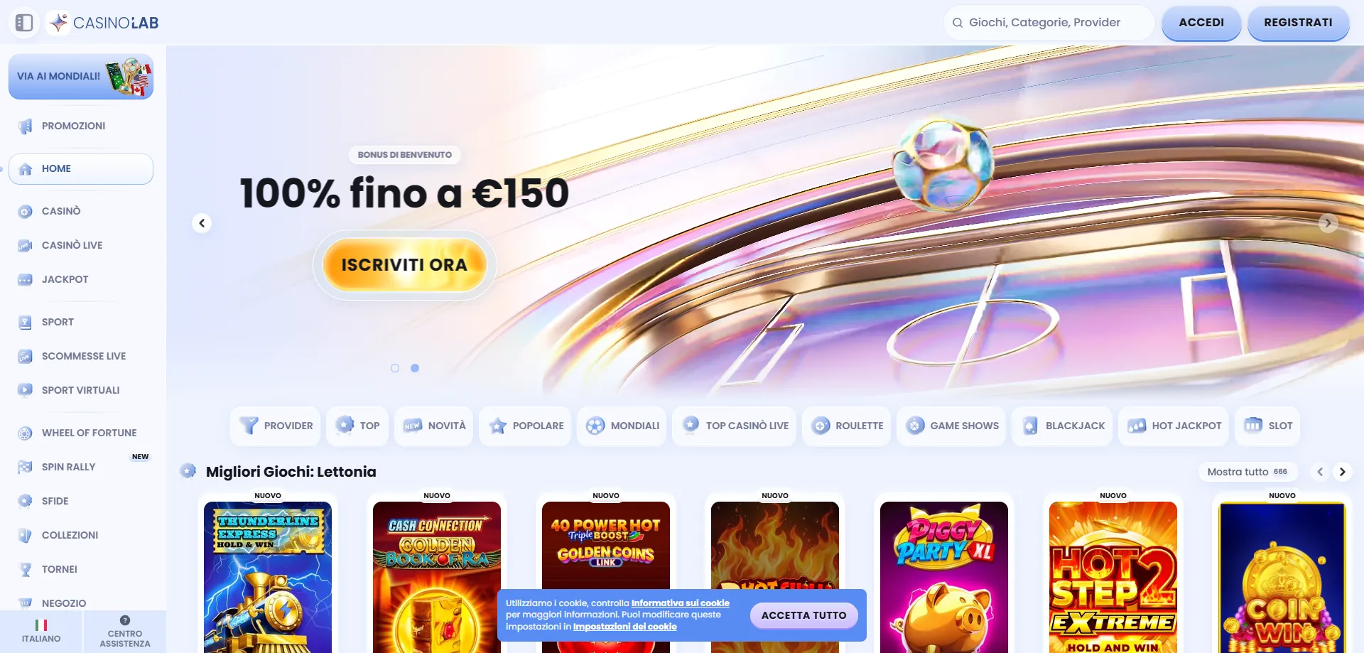 Recensione completa Casinolab Casino Italia &mdash; la piattaforma vale la pena?
